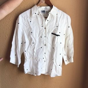 Edward Irish Linen blouse